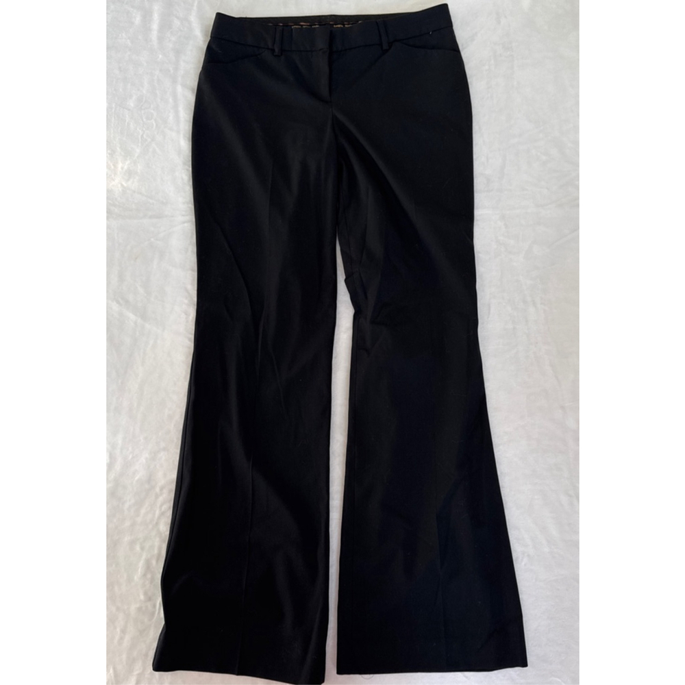 Women's Express Black Editor Boot Cut Pants Size 0
